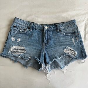 Lucky Brand The Cut Off Jean Shorts